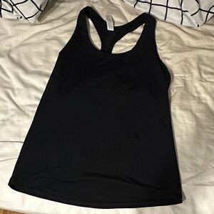 All in Motion Black Racerback Tank Top